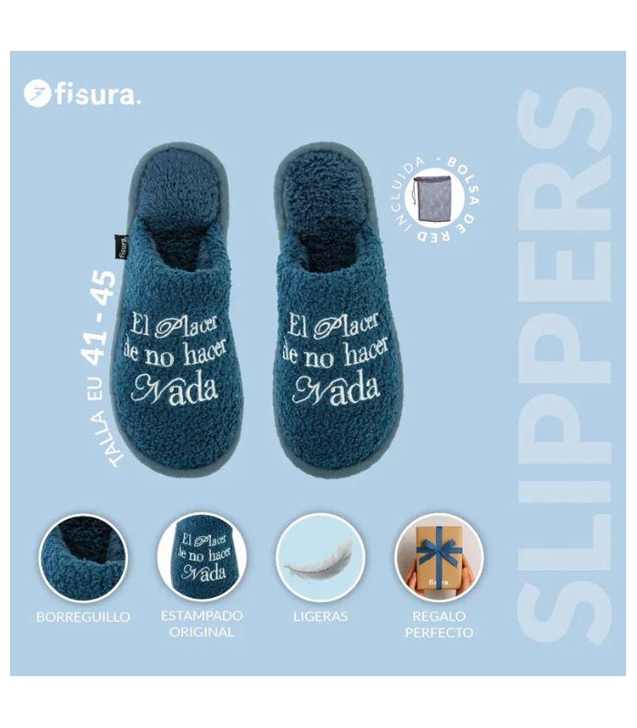 Zapatillas  EL PLACER DE NO HACER NADA  41-45
