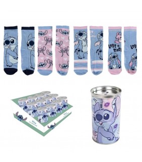 Pack calcetines 4 piezas Stitch Talla 27/30