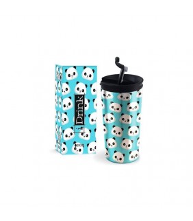 Taza Isotérmica 350ml A/Inoxidable Doble Pared Pan