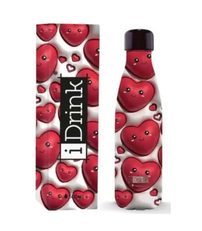 BOTELLA I TOTAL TERMICA HEART 3D 500ML SIPECUSA