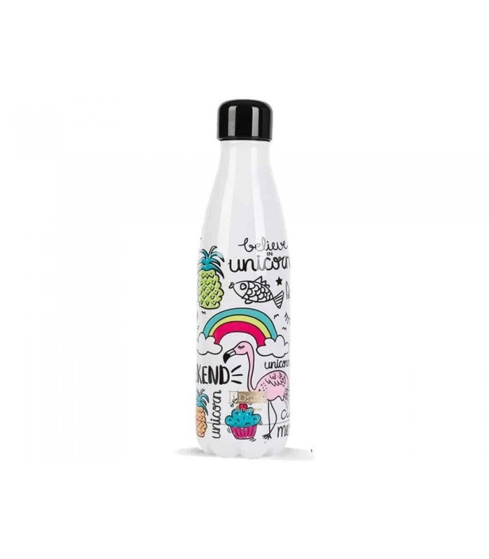 BOTELLA TERMO 750 ML  UNICORNIO