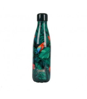 BOTELLA TERMICA 1000 ML PAJAROS TROPICALES 