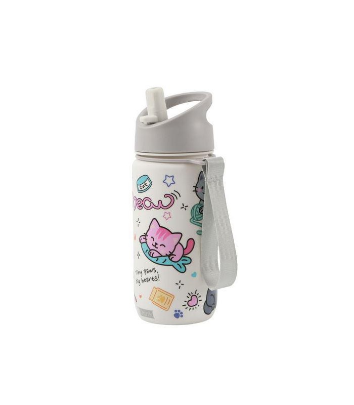 BOTELLA TRITAN 500ml GATO