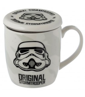 Taza para Té de Porcelana con Tapa - Soldado Imper