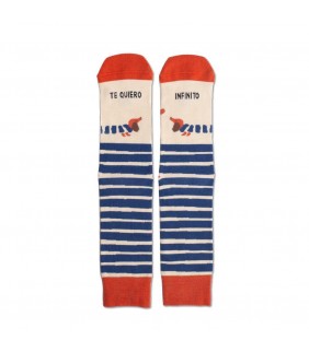 CALCETINES TE QUIERO INFINITO TECKEL TALLA 36-41