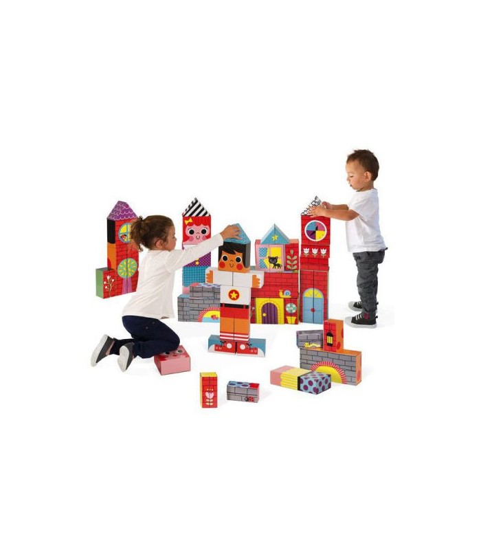 3-6 AÑOS Set de 35 Cubos Gigantes