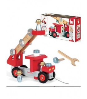 2-4 AÑOS Camion de Bomberos  Construye