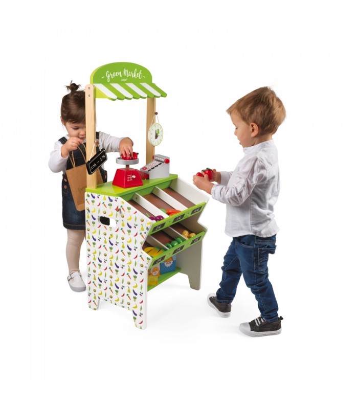 3-8 AÑOS aprox Mercado Verde  Green Market madera