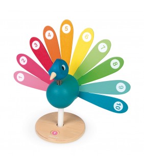 Aprendo A Contar - Pavo real