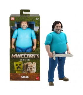 Minecraft Movie Action Figure Large Steve 30 cm