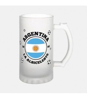 JARRA CERVEZA ARGENTINA MUNDIAL 2026