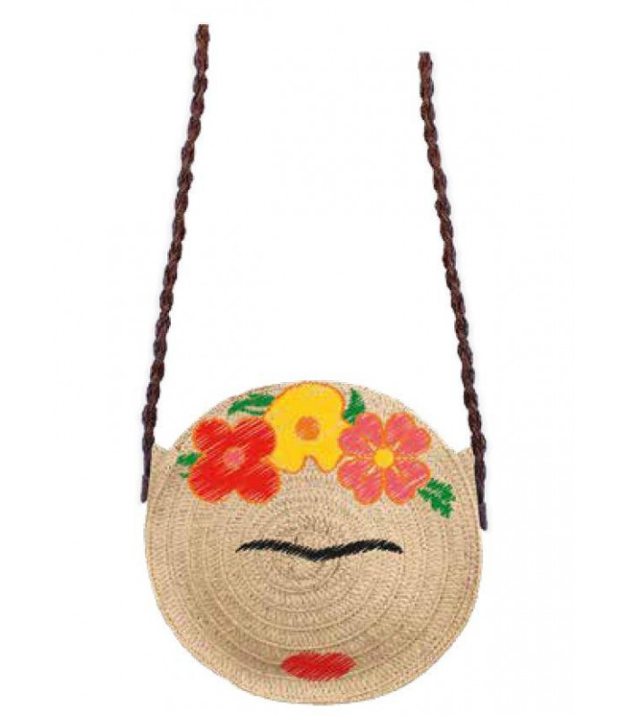 Bolso Redondo Frida Kaho 22cm