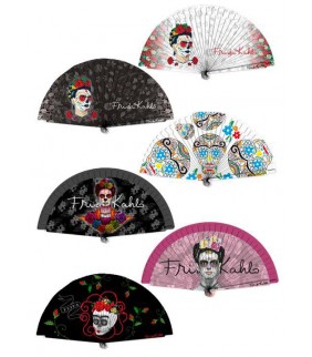 ABANICOS 6 MODELOS SURTIDOS FRIDA KAHLO