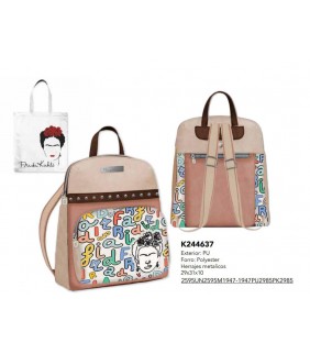 Mochila Frida Kahlo Grafos