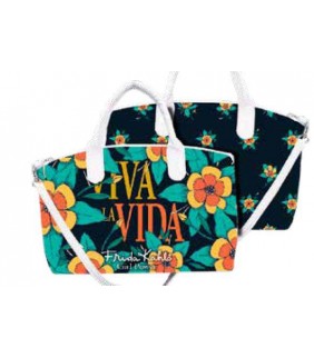 Bandolera Floral frida Kahlo 28 cm