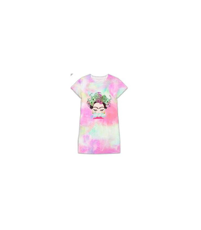 Vestido Frida Khalo lo que fue rosa