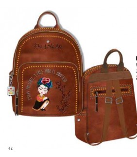 MOCHILA SITTING FRIDA KAHLO