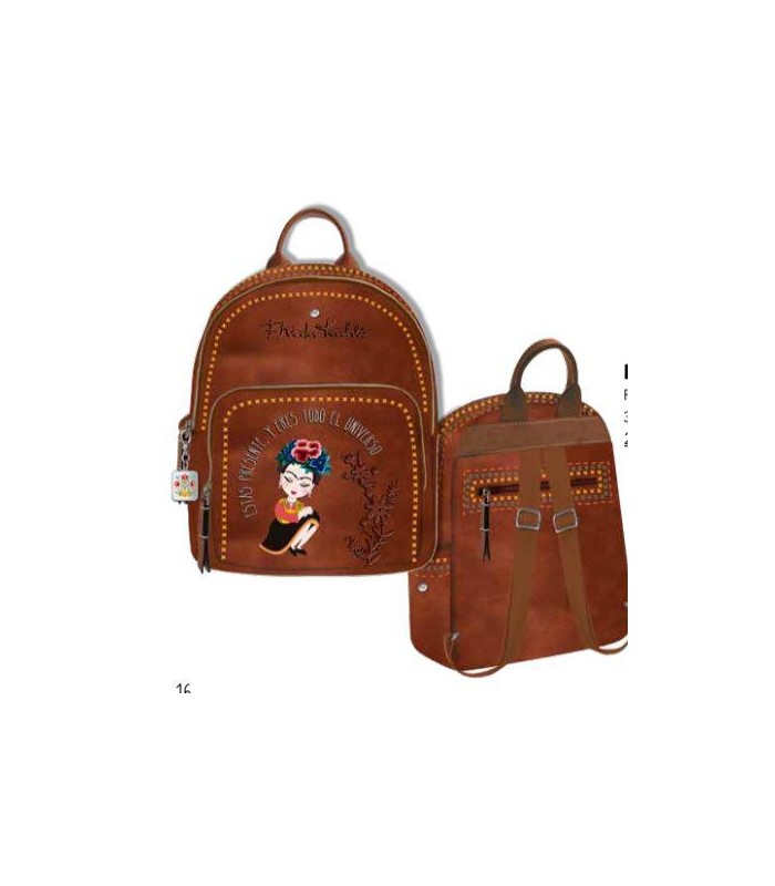 MOCHILA SITTING FRIDA KAHLO