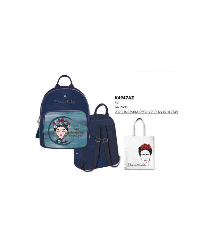 Mochila Frida Kahlo Aquarel MR