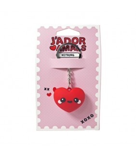 Llavero 3D de PVC Corazón J´Adoramals Heart XOXO