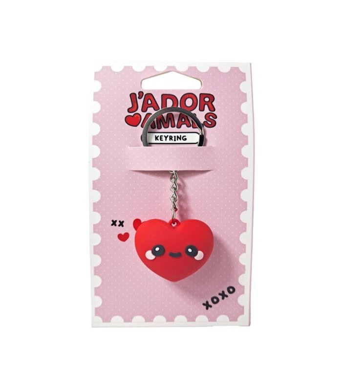 Llavero 3D de PVC Corazón J´Adoramals Heart XOXO