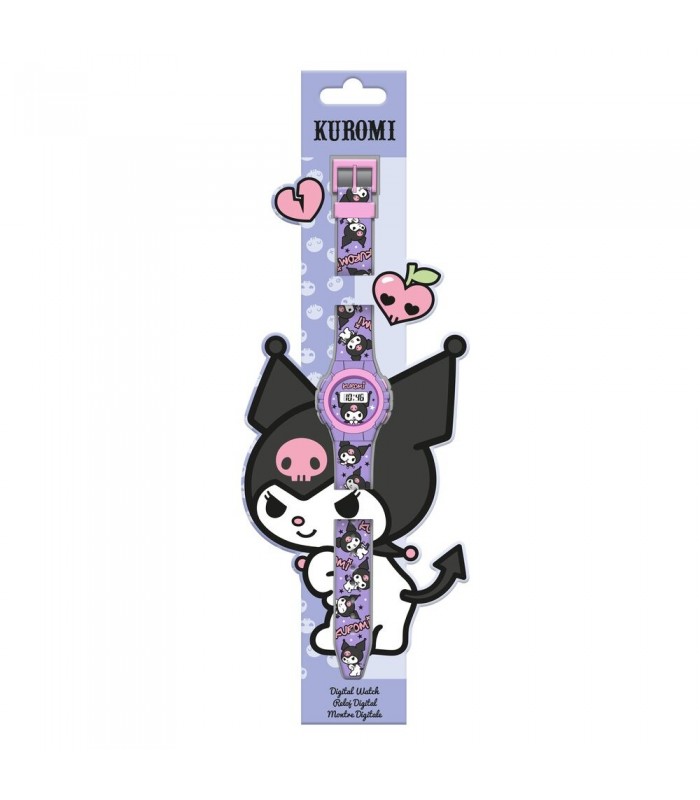 Reloj digital Kuromi Hello Kitty