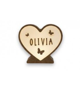 LAMPARA PERSONALIZABLE CORAZON 