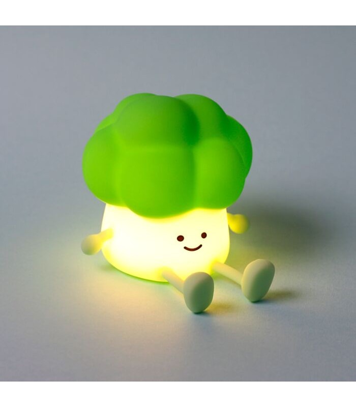 Lámpara LED Foodiemals Brócoli con Luz Nocturna y 