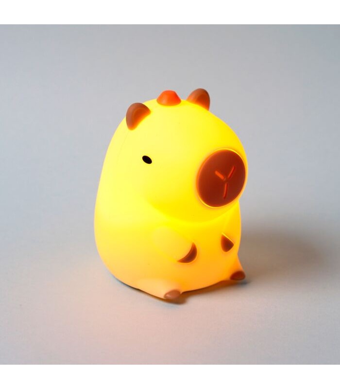 Lámpara de noche LED con forma de Capibara