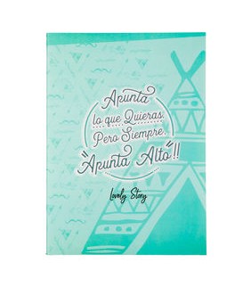 Libreta fina 18x25cm Mapache y Zorro