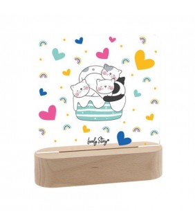 Lampara Personalizable Gato