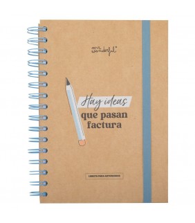 LIBRETA PARA GUARDAR TICKETS - HAY IDEAS QUE PASAN