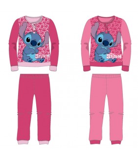 Pijama Stitch Disney interlock surtido