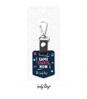 LLAVEROS / KEYRINGS - DARK BLUE - GAME STARTS NOW