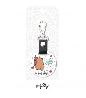 LLAVERO / KEYCHAIN - ICE APPLE CAPIBARA