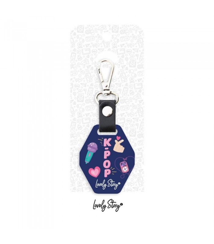 Llavero DARK BLUE K-POP