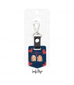 KEYRING - BEAR MATCH