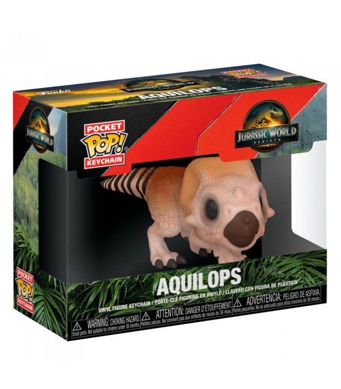 Llavero Pocket POP Jurassic World El Renacer Aquil