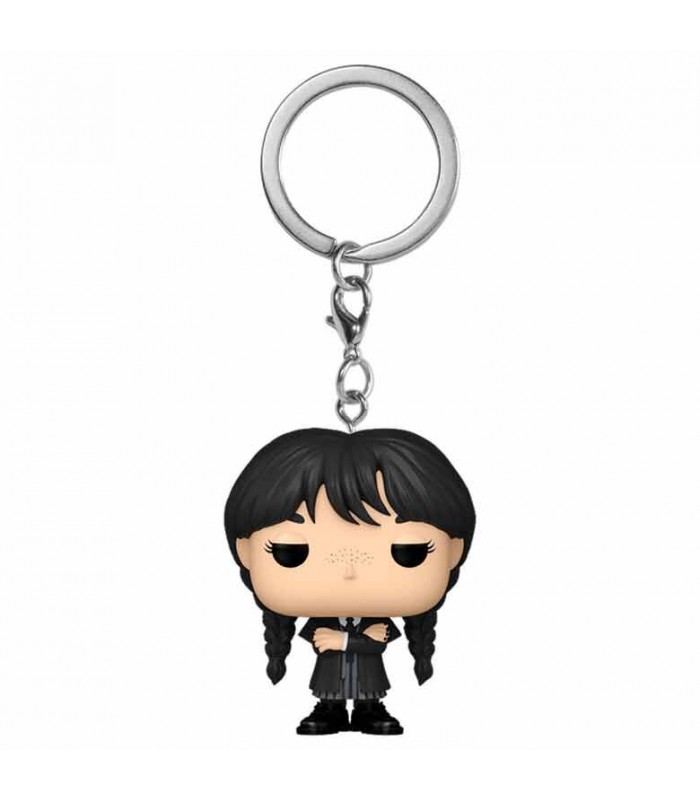 Llavero Pocket POP Miercoles Wednesday Addams