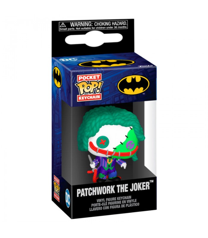Llavero Pocket POP DC Comics Patchwork Joker