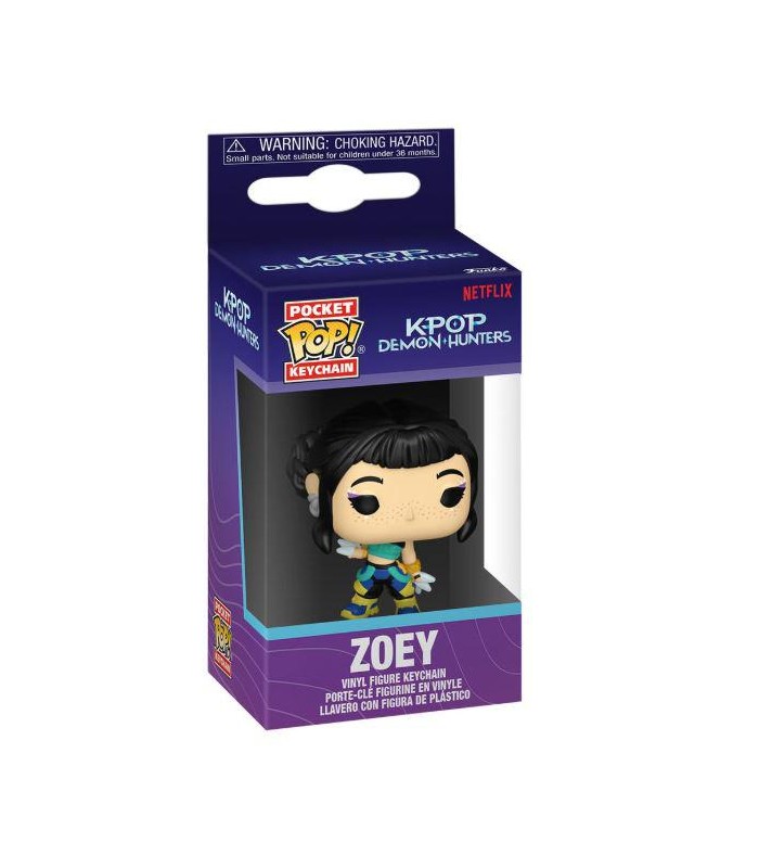Llavero Pocket POP KPop Demon Hunters Zoey