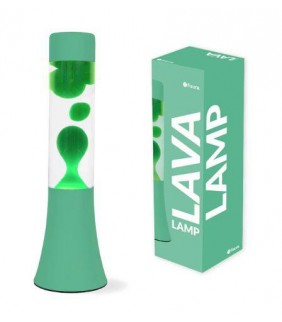 LAMPARA DE LAVA MINI MONOCROMATICA VERDE