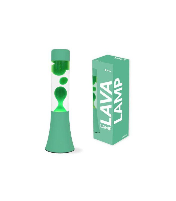 LAMPARA DE LAVA MINI MONOCROMATICA VERDE