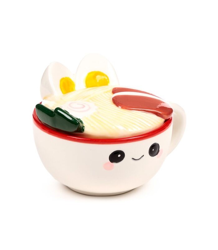 Taza de Cerámica con Tapa Foodiemals Nori Ramen