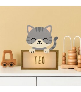 Lámpara de Sobremesa Gato