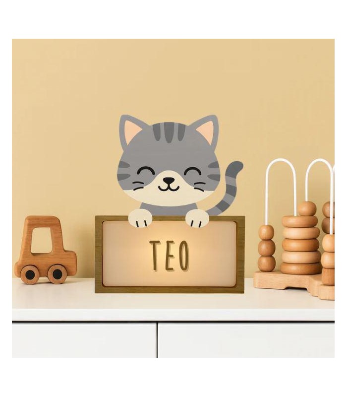 Lámpara de Sobremesa Gato
