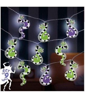 Cuerda de luces Led Beetlejuice 9 personajes  130 