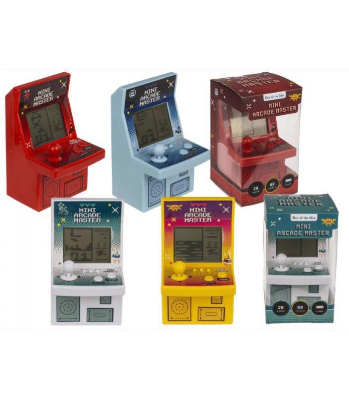 MINI MAQUINA ARCADE 26 JUEGOS 