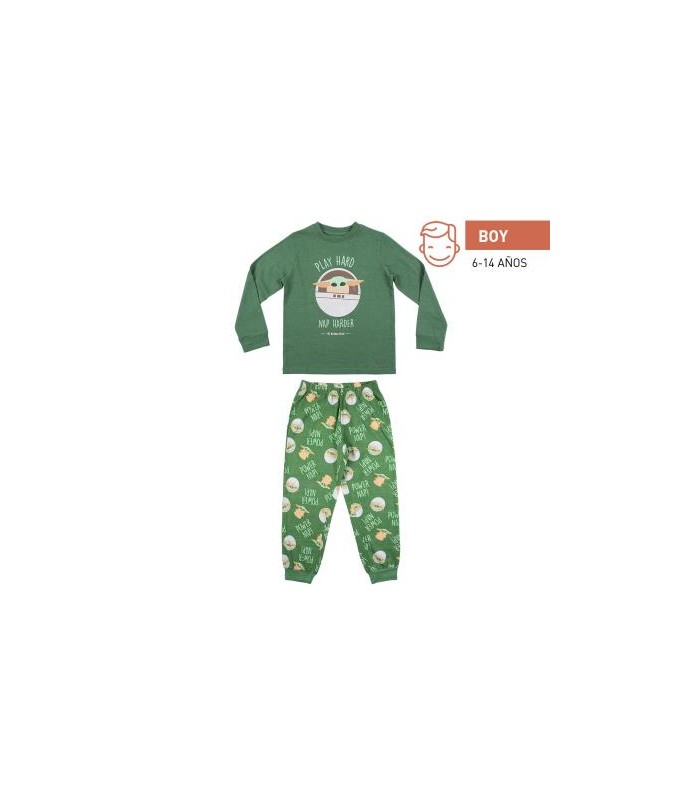 PIJAMA LARGO THE MANDALORIAN NIÑO TALLA 6