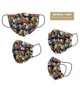 MASCARILLA Comics HOMOLOGADA DC infantil